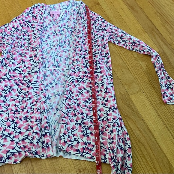 Lilly Pulitzer Rare HG Floral Babs Cardigan Medium - Picture 6 of 7